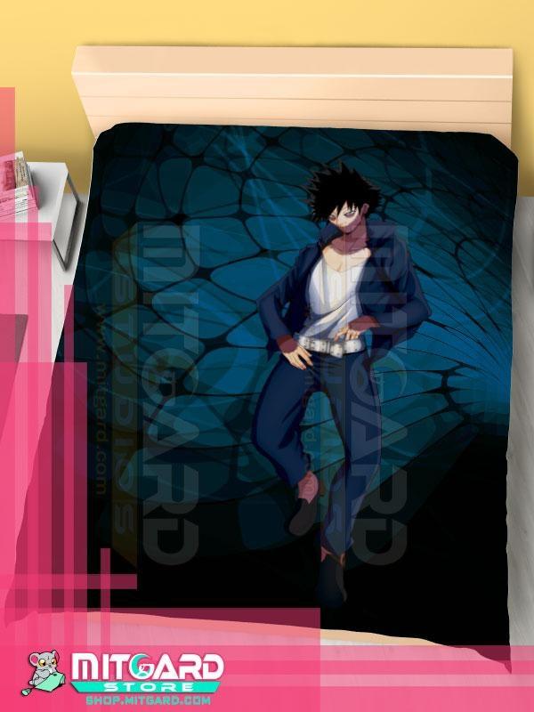 MY HERO ACADEMIA Blueflame / Dabi - Bed Sheet or Duvet Cover Anime videogame - Flat bed sheet / 120cm x 200cm / Poplin - 3